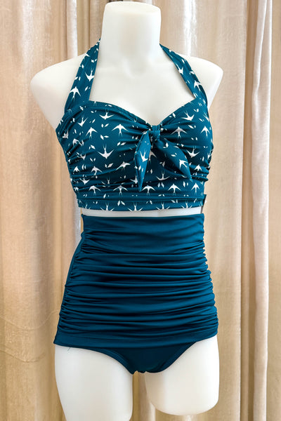 Grace Bottoms in Teal