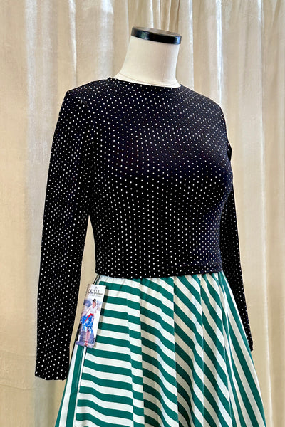 Dani Top in Black Dot