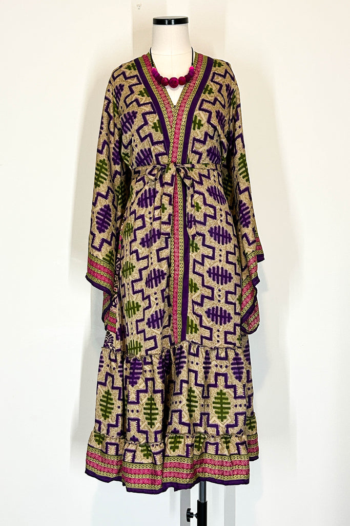 Angel Wing Upcycled Dress ~ Mirage