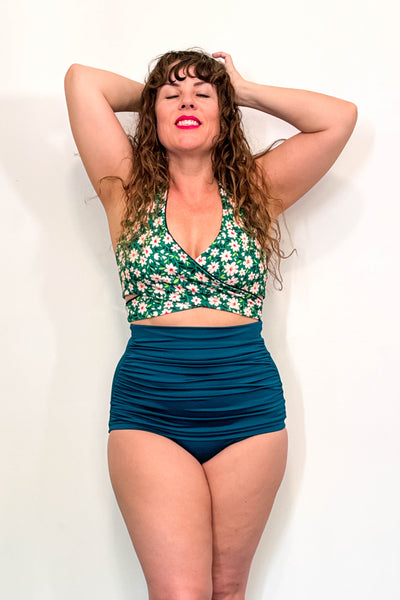 Grace Bottoms in Teal