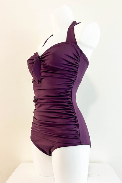 Liz Swimsuit in Eggplant