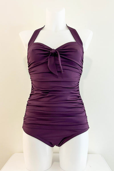 Liz Swimsuit in Eggplant