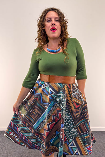 Canyon Colour Dress w/ Pockets MEDIUM