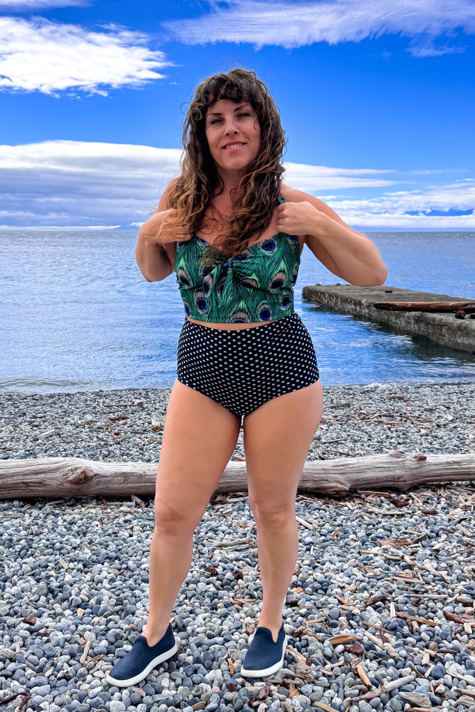 Ginger Bottoms in Black Dot