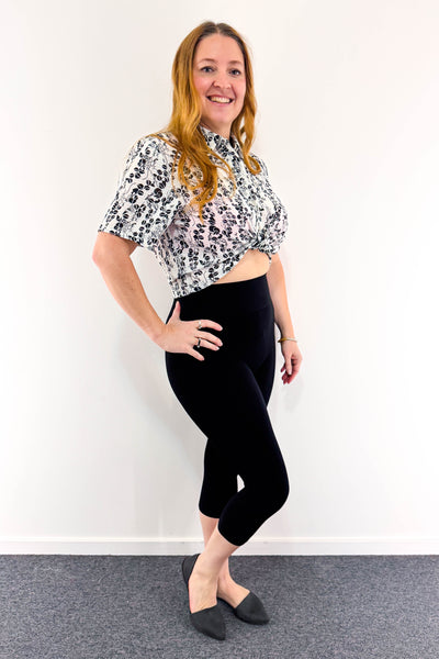 Bamboo Capri Leggings
