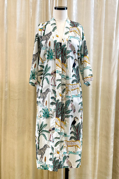 Cotton Robe ~ Jungle