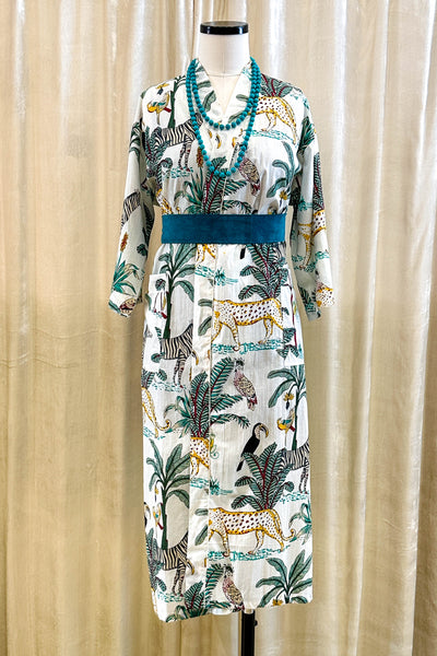 Cotton Robe ~ Jungle