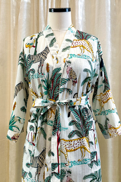 Cotton Robe ~ Jungle