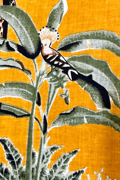 Cotton Robe ~ Golden Leopard