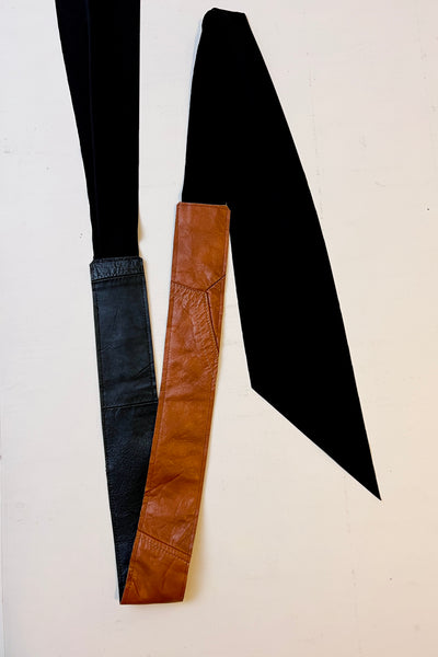 Cognac Wrap Belt PLUS
