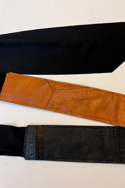 Cognac Wrap Belt PLUS
