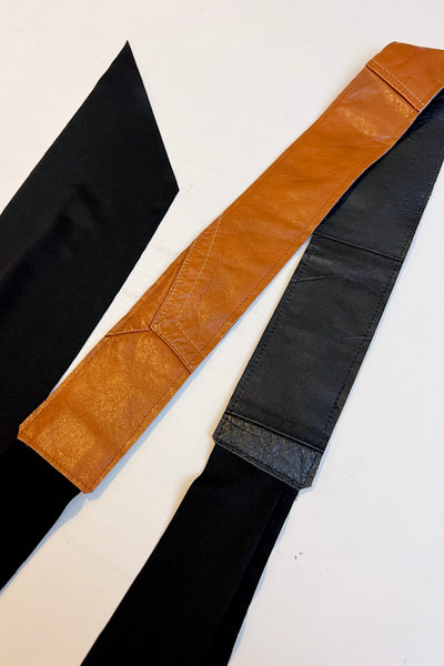 Cognac Wrap Belt PLUS
