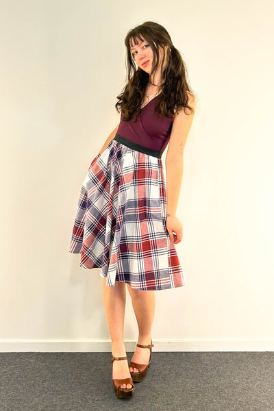 Berry Dress w/ Pockets XS