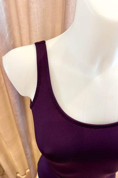 Farrah Swimsuit in Eggplant