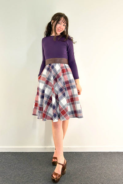 Berry Dress w/ Pockets XS