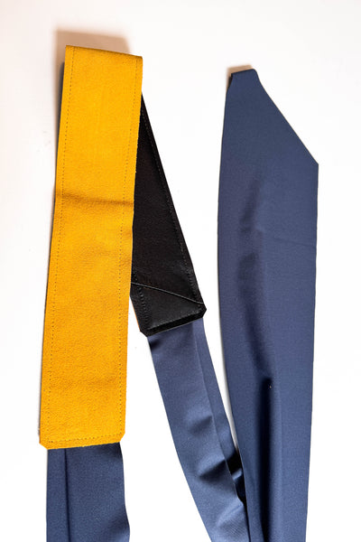 Marigold Suede Wrap Belt