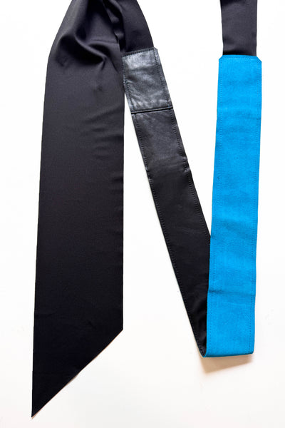 Turquoise Suede Wrap Belt PLUS