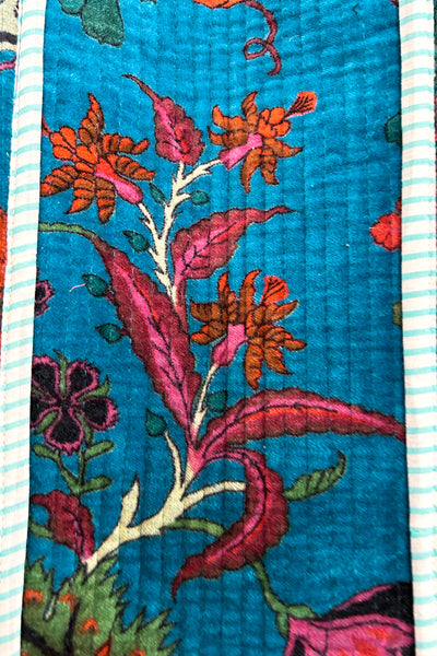 Velvet Tote ~ Teal