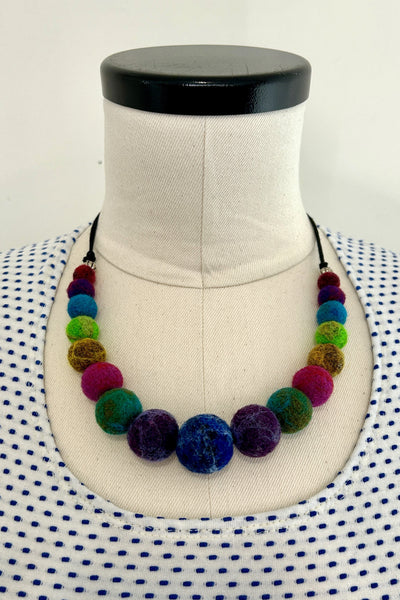 Wool Necklace in Celestial