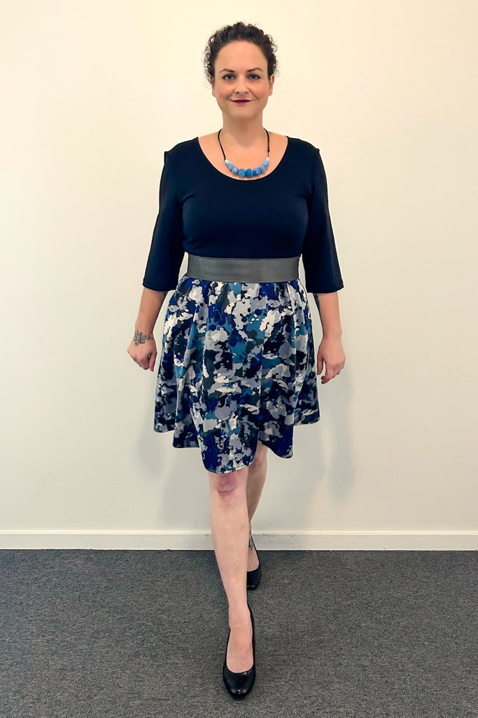 Inkstorm Dress w/ Pockets LARGE
