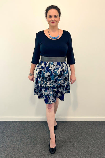 Inkstorm Dress w/ Pockets LARGE