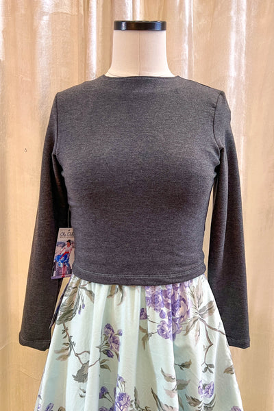 Dani Top in Grey