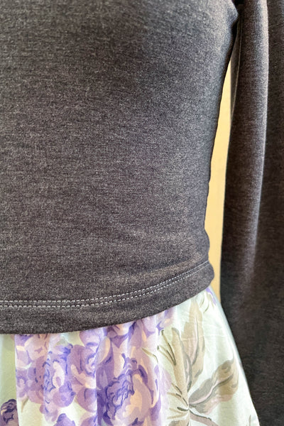 Dani Top in Grey