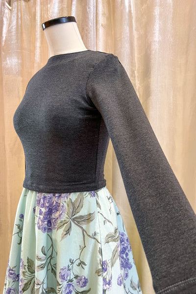Dani Top in Grey