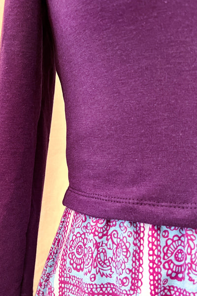 Dani Top in Eggplant