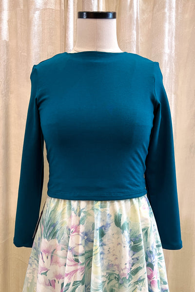 Dani Top in Teal