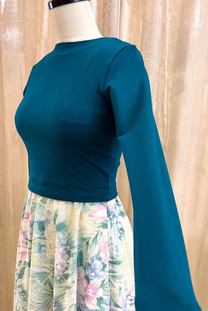 Dani Top in Teal