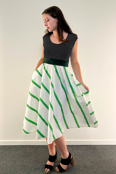 Peppermint Dress w/ Pockets SMALL