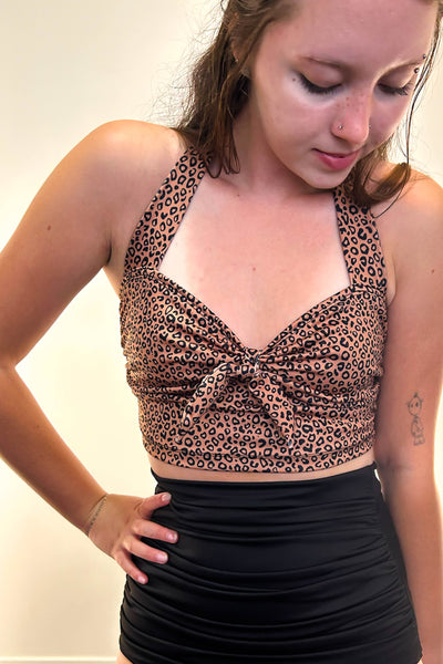 Marilyn Top in Leopard