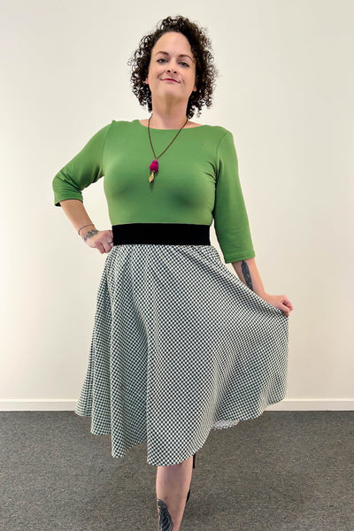 Juniper Check Dress w/ Pockets MEDIUM