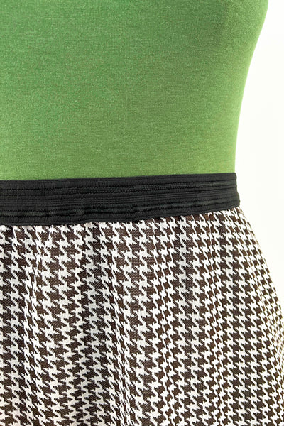 Chestnut Check Dress w/ Pockets LARGE