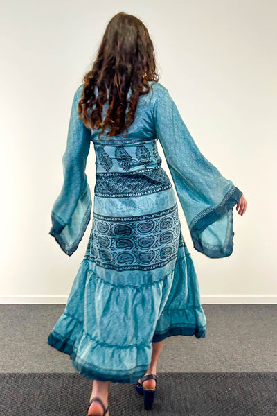 Angel Wing Upcycled Dress ~ Serenity