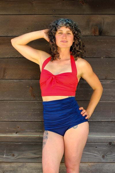 Grace Bottoms in Navy