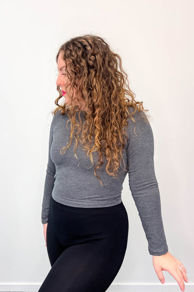 Dani Top in Grey
