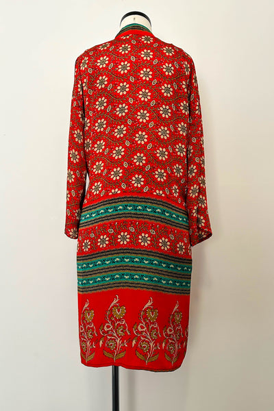 Short Upcycled Robe ~ Catalan