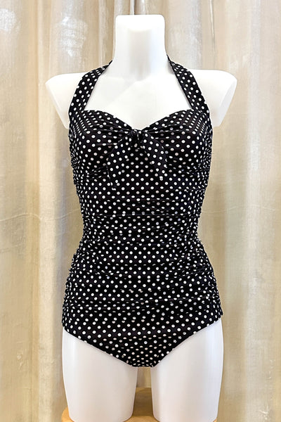 Liz Swimsuit in Black Dot