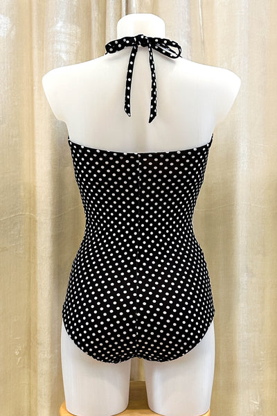Liz Swimsuit in Black Dot
