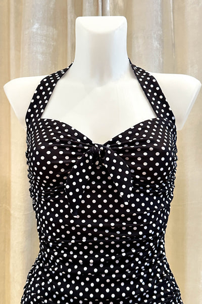 Liz Swimsuit in Black Dot