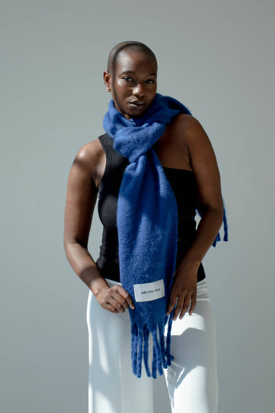 The Stockholm Scarf - Blue - 100% Recycled