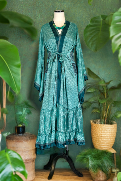 Angel Wing Upcycled Dress ~ Serenity