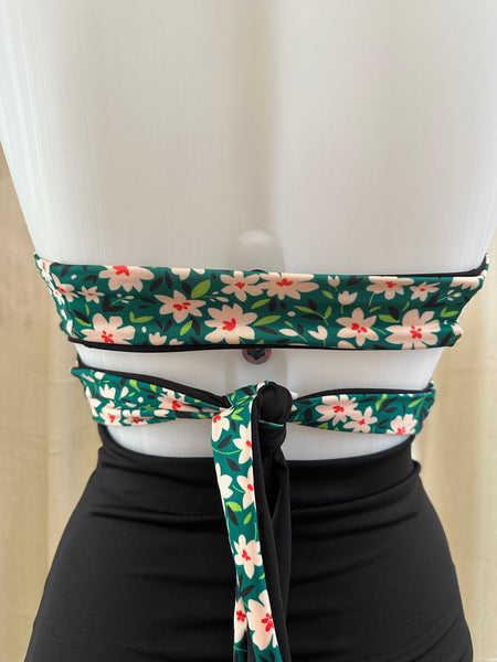 Gina Top in Meadow & Black