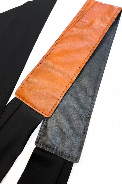 Cognac Wrap Belt