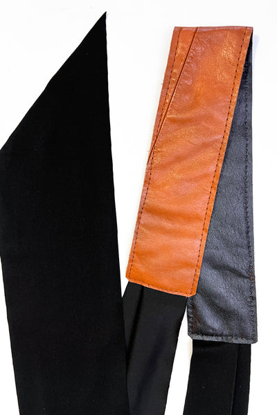 Cognac Wrap Belt