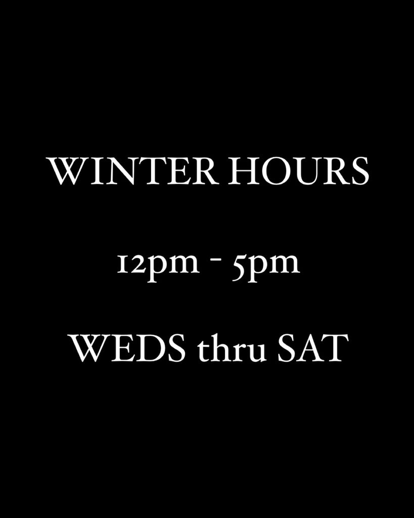 Boutique Hours Have Changed!