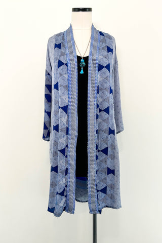 Short Upcycled Robe ~ Althea