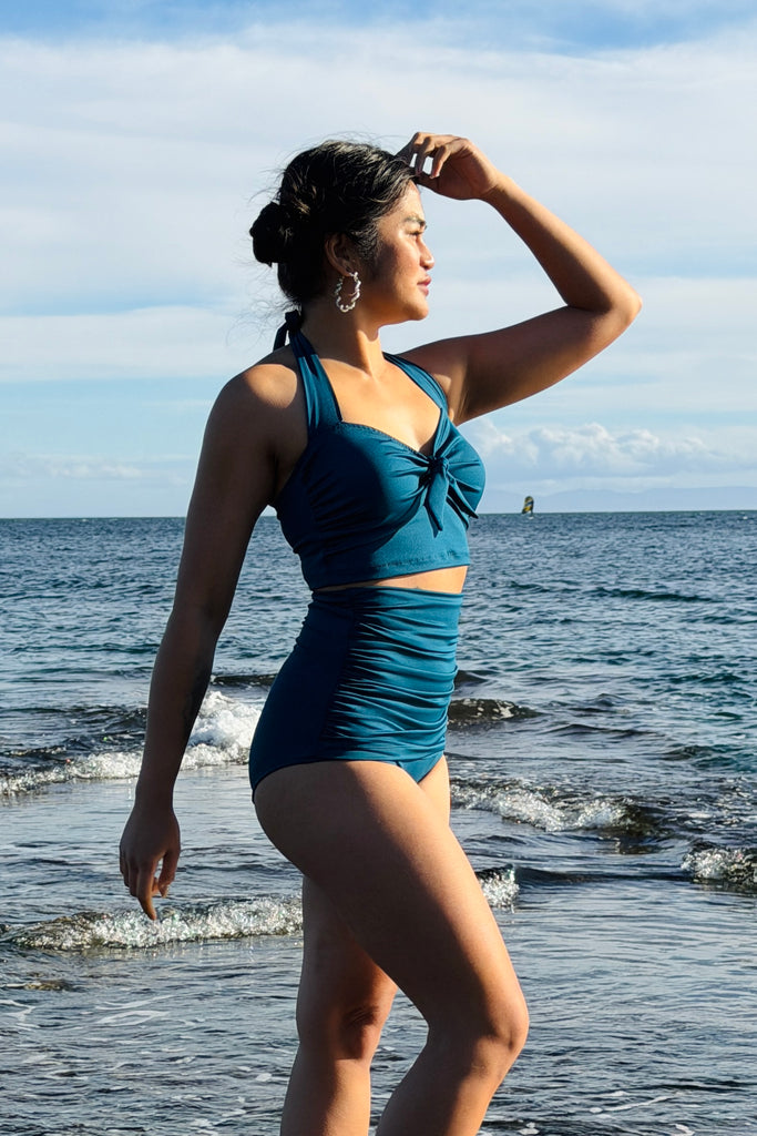 Marilyn Top in Teal